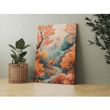 Pegziz Ceylan Minimalist Modern Kanvas Tablo - Salon Oturma Odası Mutfak Ofis Için Duvar Dekoru