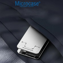 Microcase 360 Derece Dönerli Uzayabilir Masaüstü Telefon Tablet Tutucu Metal Stand - K50 AL3758 Gümüş