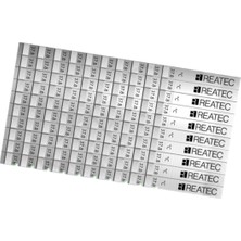 Sıcaklık Ölçüm Etiketi 54,4C°-104C° (50 Adet)