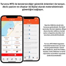 Turuncu Motosiklet Takip Cihazı (24 Aylık) Mobil Araç Takip Cihazı