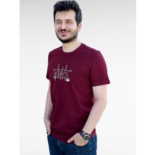 Maccali Baskılı Erkek T-Shirt