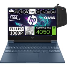 Hp Victus Gaming 15-FA1056NT Intel Core I7 13700H 64GB 1tb SSD 6gb RTX4050 Fhd 15.6" 144Hz 9ms Freedos Taşınabilir Bilgisayar 8U848EAF10 + Zetta Çanta