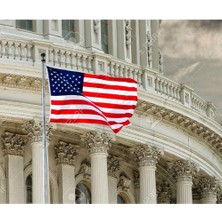 Oysal Bayrak Amerika Abd Milli Gönder Bayrağı Raşel Kumaş Dijital Baskı 3 
metre x 4,5 metre