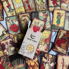 Attach 78 Kartlı Regin Antik Tarot Destesi