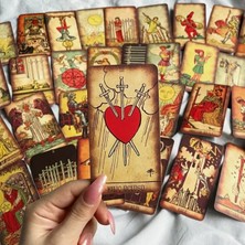 Attach 78 Kartlı Regin Antik Tarot Destesi