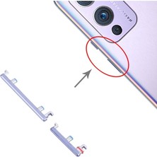 Sasa Samsung Galaxy J7 Max G615 Uyumlu On-Off + Yan Ses Tuş Plastiği / Power+ Volume Button Siyah