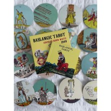 Attach Başlangıç Tarot ve Circular Rider Waite Tarot Kartları I Yuvarlak Tarot Kartları