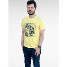 Maccali Baskılı Erkek T-Shirt