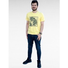 Maccali Baskılı Erkek T-Shirt