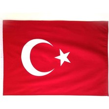 Oysal Bayrak Türk Bayrağı Alpaka Kumaş Fabrikasyon Baskı 100 x 150