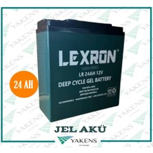 Lexron 24 Amper Jel Akü Lexron