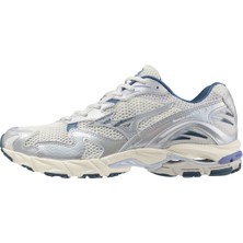 Mizuno Wave Rider 10 Erkek Günlük Giyim Ayakkabısı Beyaz  Mavi