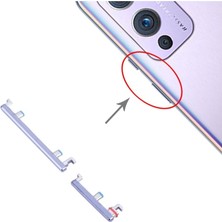 Sasa Samsung Galaxy M11 M115 Uyumlu On-Off + Yan Ses Tuş Plastiği / Power+ Volume Button Siyah