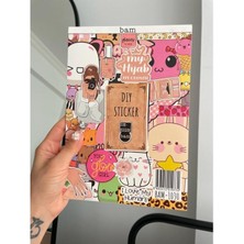 Attach Bm-Dıy Sticker Defter Sticker Kitabı