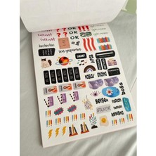 Attach Bm-Dıy Sticker Defter Sticker Kitabı