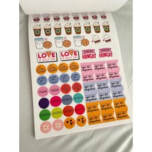 Attach Bm-Dıy Sticker Defter Sticker Kitabı