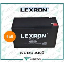 Lexron 9 Ah 12V Kuru Akü Lexron