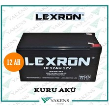 Lexron 12 Ah Kuru Akü 12V Lexron