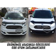 ŞüsCarOto Aksesuar Ford Courier 2014-2023 Uyumlu Üniversal Mercekli Angel Sis Farı Metal Su Geçirmez 76 mm Buz Mavi Halkalı Gündüz Farı Angel Eyes 2 Adet