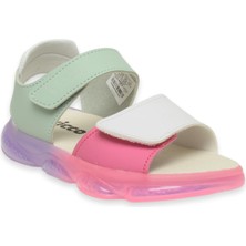 Vicco 321.B24Y223 Bebe Phylon Işıklı Kız Çocuk Sandalet