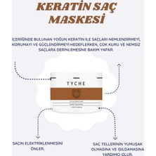 Tyche Luxury Beauty Güçlendirici ve Onarıcı Keratin Saç Maskesi Keratin Hair Mask 350ML