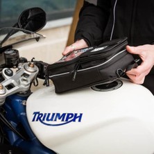 Motoanl Motosiklet Depo Üstü Manyetik Tang Bag Çanta Mıknatıslı Impertex Kumaş Motor Çanta