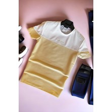 Oksit Ft 2469 For The Oceans Flok Baskı Slim Fit Erkek Tshirt
