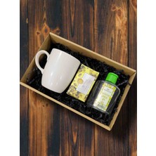 Chiccobox Beyaz Kupa Bardak,torku Harmoni Limon Kolonyası,hanımağa Kükürt Sabunu,hediye Kutusu