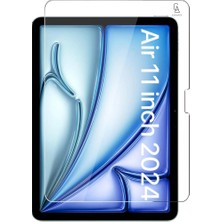 Coolacs Apple iPad Air 11 Inç 2024 M2 (A2902-A2903) Uyumlu Tam Koruma Nano Esnek Tablet Kırılmaz Ekran Koruyucu