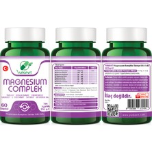 Yurdavit Magnesium Complex 6x60 Kapsül Malate Bisglycinate Hydroxide Taurate L-Threonate Citrate B6