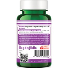 Yurdavit Magnesium Complex 60 Kapsül Malate Bisglycinate Hydroxide Taurate L-Threonate Citrate B6