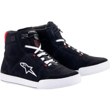 Alpinestars Chrome Korumalı Motosiklet Botu Siyah  Kırmızı