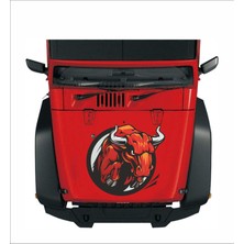Sticker Usta Redbull Kızgın Boğa Sticker 02047