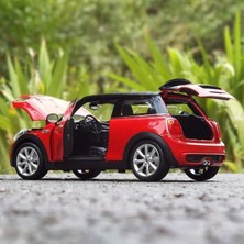 Trust Store Metal 1:24 Mini Cooper Hatch 24058W Model Araba Erkek Çocuk Araba Oyun Oyuncak Koleksiyon