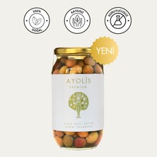 Ayolis Premium Gurme Çizik Yeşil Zeytin Xl 650 G