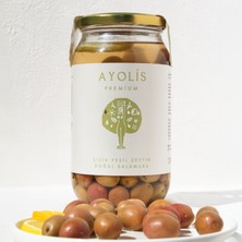 Ayolis Premium Gurme Çizik Yeşil Zeytin Xl 650 G