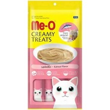 Me-O Creamy Çizgili Orkinos Balıklı Kedi Ödülü 4X15 gr