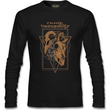 Lord T-Shirt Dark Tranquillity - Skulls Siyah Erkek Sweatshirt