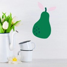 Jeronkarji Armut Dekoratif Duvar Sticker Çıkartması Maja Faber Ofis Oturma Odası