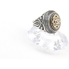 Burhan sağlam Burhan sağlam Onix Taşı Gümüş Yüzük 16,20 Gram