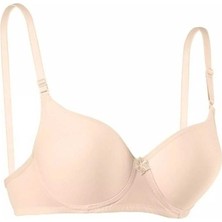 Mbb E-Ticaret Silikonlu Desteksiz Telli Düz Boş Sütyen Ten