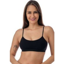 Mbb E-Ticaret Pedli Ip Askılı Siyah Büstiyer