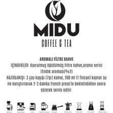 Midu Coffee & Tea Filtre Fındık Aromalı 250 Gr.