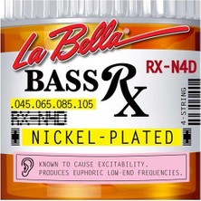 Gitar Aksesuar Bas Tel Labella 4 Telli LB-RX-N4D 0,45