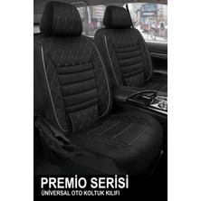 Kurra Store Seat Alhambra I (7ms) 1.8 T 20V (150 Hp) 2000  Trend Serisi Tay Tüyü Oto Koltuk Kılıfı Siyah