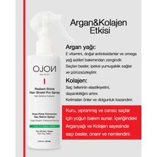 Ojon Durulanmayan Isı Korumalı Argan&collagen Sprey 250ML/ Isı Koruma, Kabarma Önleyici, Doğal Parlaklık