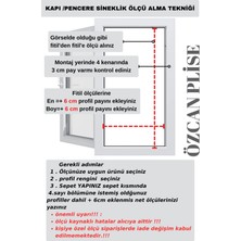 Özcan Menteşeli Kapı ve Pencere Sinekliği