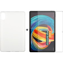 Ukscase Honor Pad X9 11.5" Uyumlu Buzlu Şeffaf Silikon Kılıf