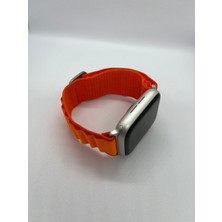 The Monka Apple Watch Uyumlu 38-40-41 mm Turuncu Loop Kordon