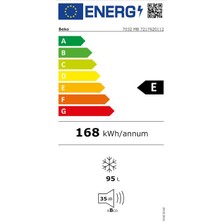 Beko 7032 MB E Enerji Sınıfı 95 Lt Statik Derin Dondurucu